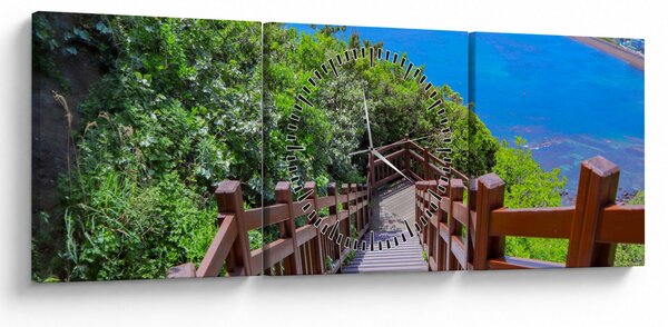 Kép - Panoráma (órával) (90x30 cm)