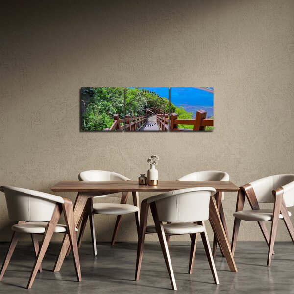 Kép - Panoráma (órával) (90x30 cm)