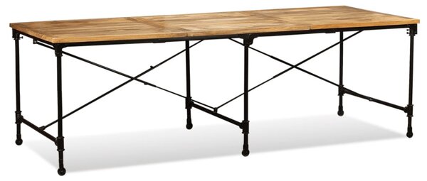 Tömör mangófa étkezőasztal 240 cm