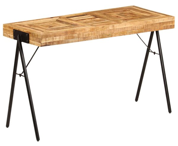 Tömör mangófa íróasztal 118 x 50 x 75 cm