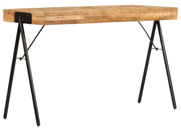 Tömör mangófa íróasztal 118 x 50 x 75 cm