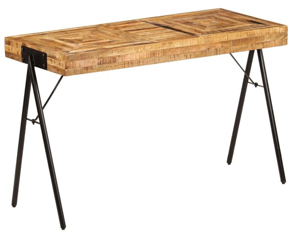 Tömör mangófa íróasztal 118 x 50 x 75 cm