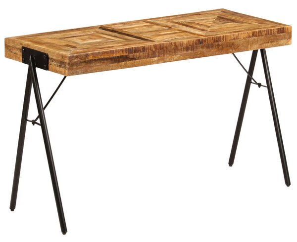 Tömör mangófa íróasztal 118 x 50 x 75 cm