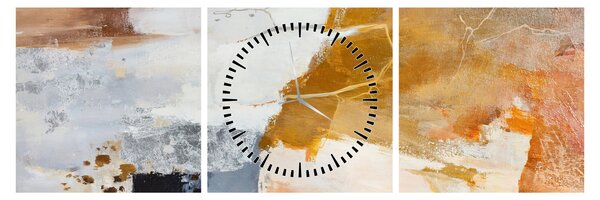 Kép - Absztrakció (órával) (90x30 cm)