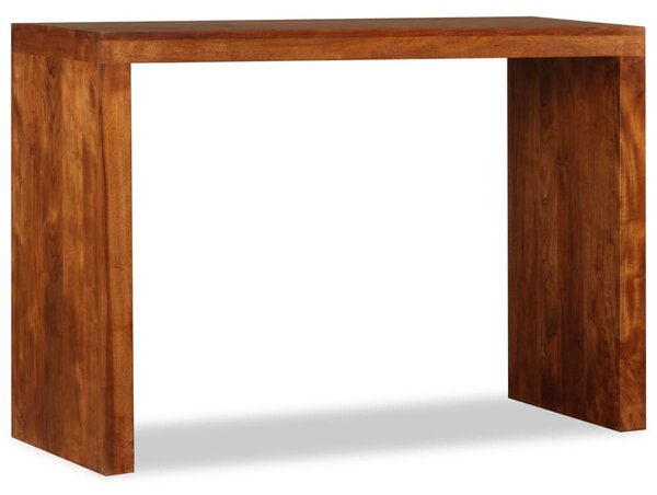 Tömör fa konzolasztal mézszínű bevonattal 110 x 40 x 76 cm