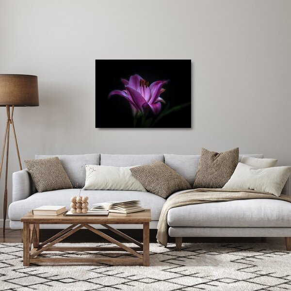 A liliom képe (üvegen) (70x50 cm)