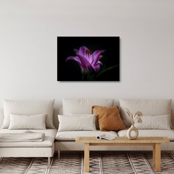 A liliom képe (üvegen) (70x50 cm)