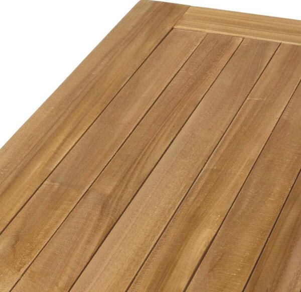 DIVERO Kerti fa asztal 90 x 90 x 75 cm