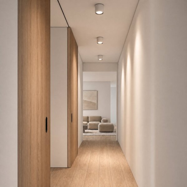 Mennyezeti Lámpa Nordlux, Fallon, dimmable, Fehér, Nappali, Fém