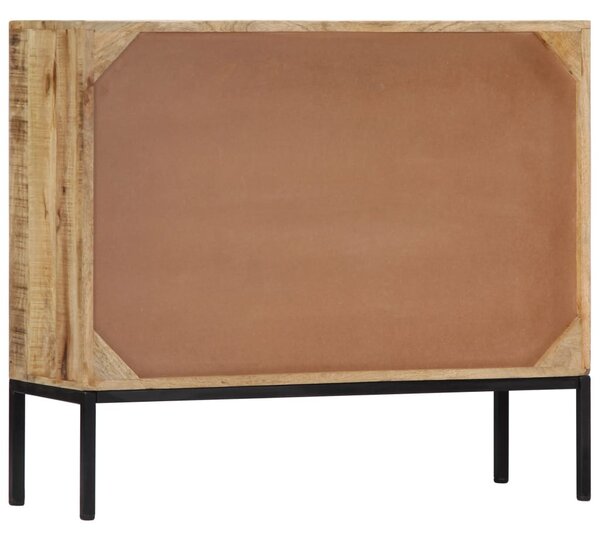 Tömör mangófa tálalószekrény 88 x 30 x 71 cm