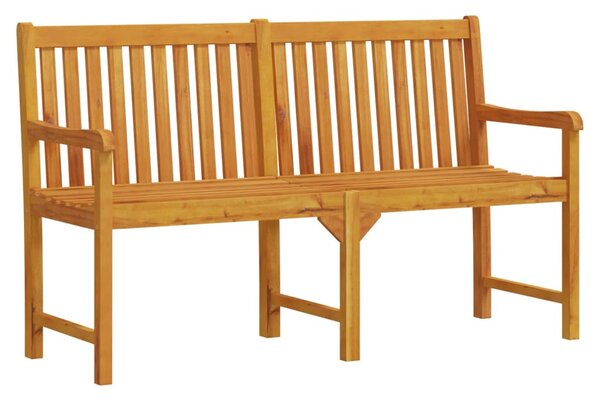 Tömör akácfa kerti pad 150 cm