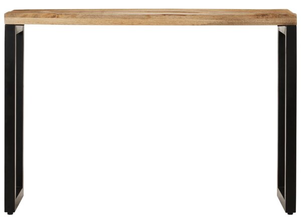 Tömör nyers mangófa tálalóasztal 110 x 35 x 76 cm