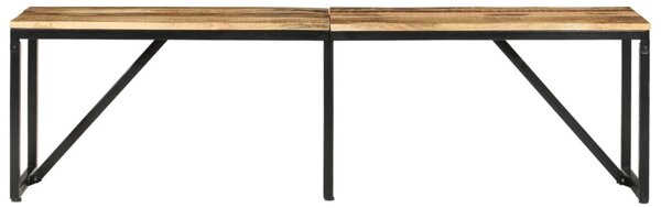 Tömör mangófa pad 160 x 35 x 46 cm