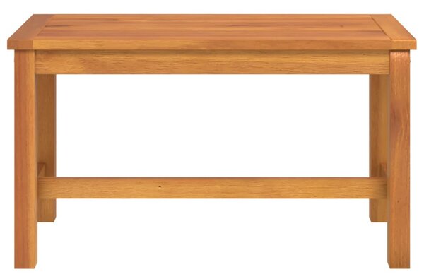 Tömör akácfa kerti pad 80 x 35 x 45 cm