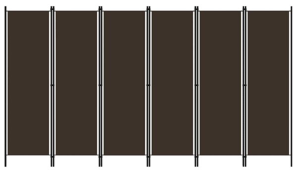 Barna 6 paneles paraván 300 x 180 cm