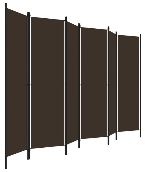 Barna 6 paneles paraván 300 x 180 cm