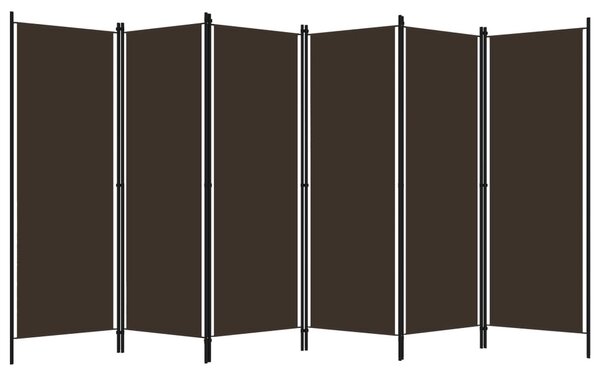Barna 6 paneles paraván 300 x 180 cm
