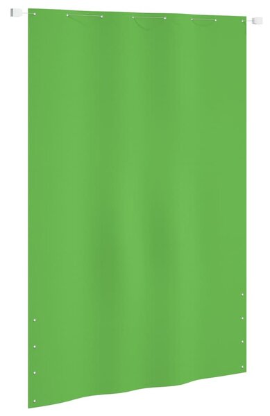 Világoszöld oxford-szövet erkélyparaván 160 x 240 cm