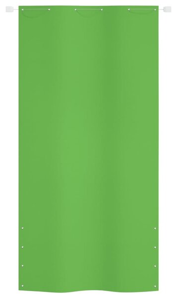 Világoszöld oxford-szövet erkélyparaván 120 x 240 cm