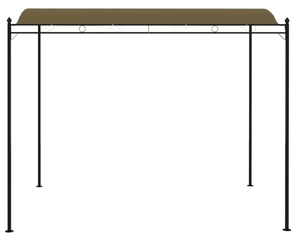 Tópszínű napellenző 3 x 2,4 m 180 g/m²