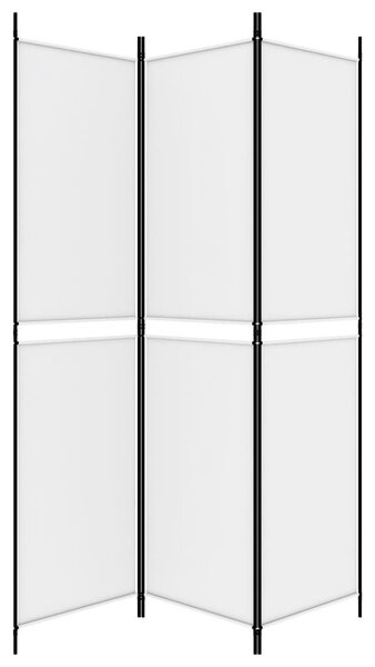 Fehér 3 paneles szövetparaván 300x180 cm