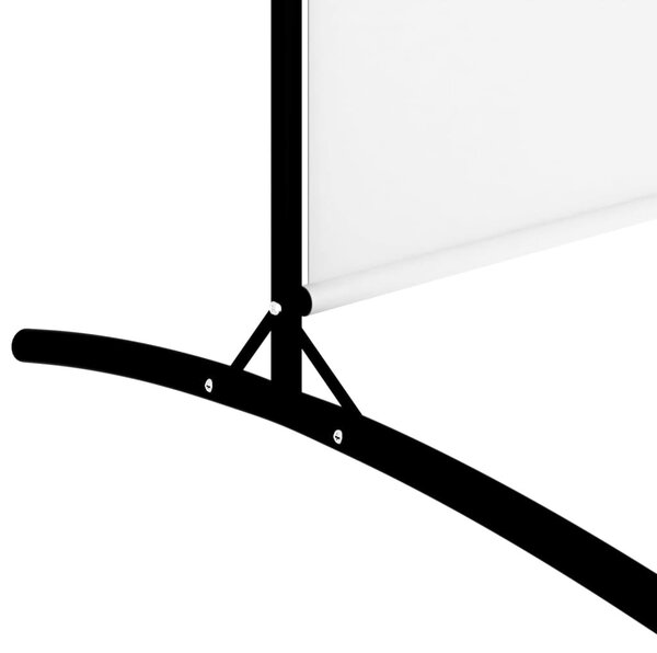 Fehér 5 paneles paraván 433x180 cm szövet