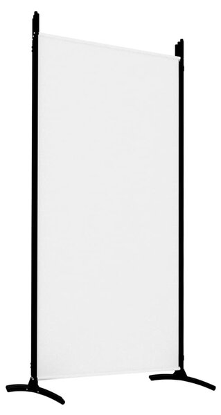 Fehér 5 paneles paraván 433x180 cm szövet