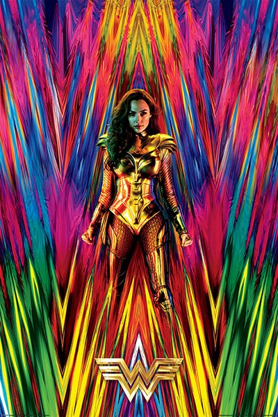 Plakát Wonder Woman 1984 - Neon Static, (61 x 91.5 cm)