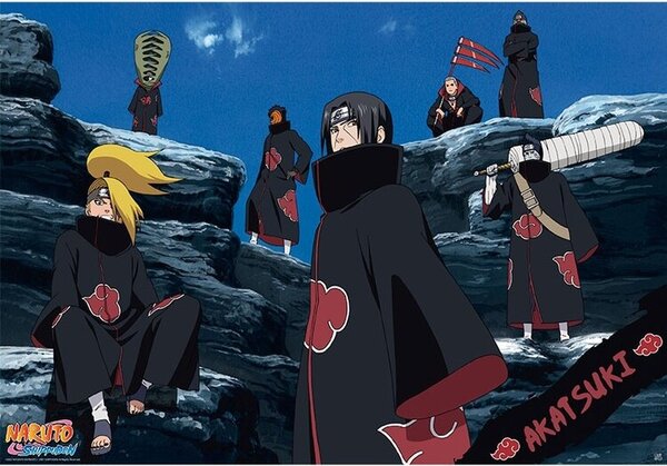 Plakát Naruto - Akatsuki