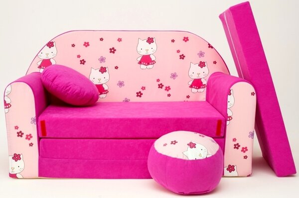 Hello Kitty gyerek kanapé H 23+