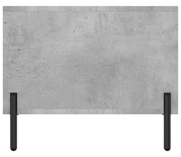Betonszürke szerelt fa dohányzóasztal 102 x 50 x 40 cm