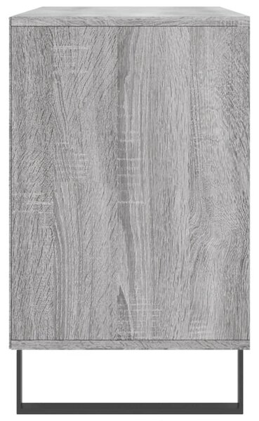 Szürke sonoma színű szerelt fa cipősszekrény 102x36x60 cm