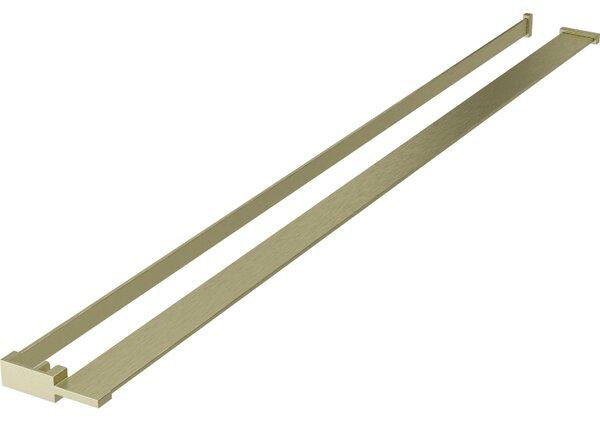 Mexen kiegészítők, polc/törülközőtartó zuhanyparavánhoz (max. 140cm), arany matt, 800-02-55