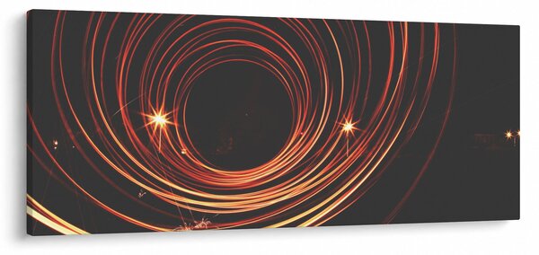 Absztrakt vonalak képe (120x50 cm)