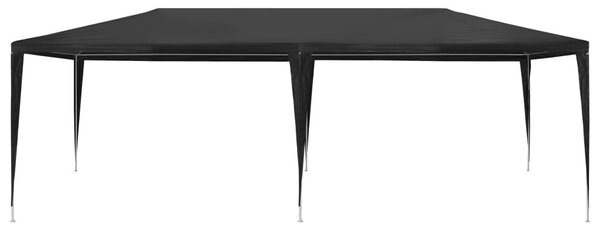 Antracitszürke PE rendezvénysátor 3 x 6 m