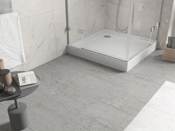 Mexen Flow+ négyzet alakú zuhanytálca 70 x 70 cm, fényes fehér - 46S107070H