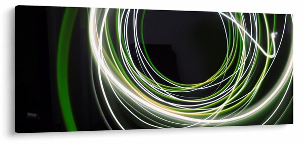 Kép zöld vonalak (120x50 cm)