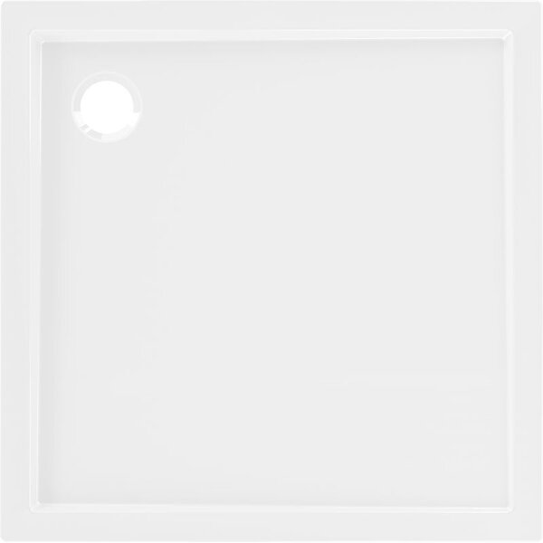 Mexen Flow szögletes zuhanytálca slim 70 x 70 cm, fehér fényes - 46S107070
