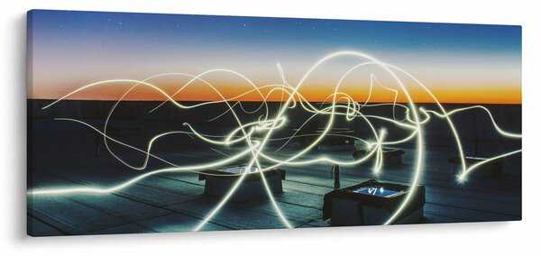 Kép - kilátás az égre a tetőről (120x50 cm)