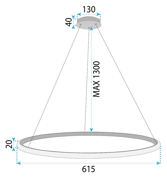 LED Lámpa LHJ002-CP GOLD