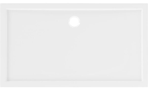 Mexen Flow téglalap alakú slim zuhanytálca 150 x 70 cm, fehér fényes - 46R107015