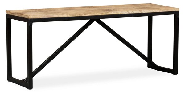 Tömör mangófa pad 110 x 35 x 45 cm