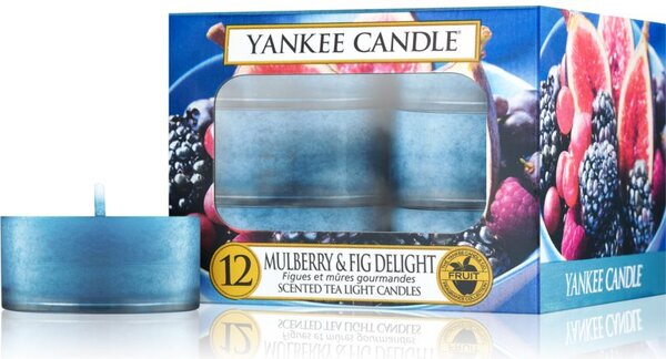 Yankee Candle Mulberry & Fig teamécses 12 x 9.8 g