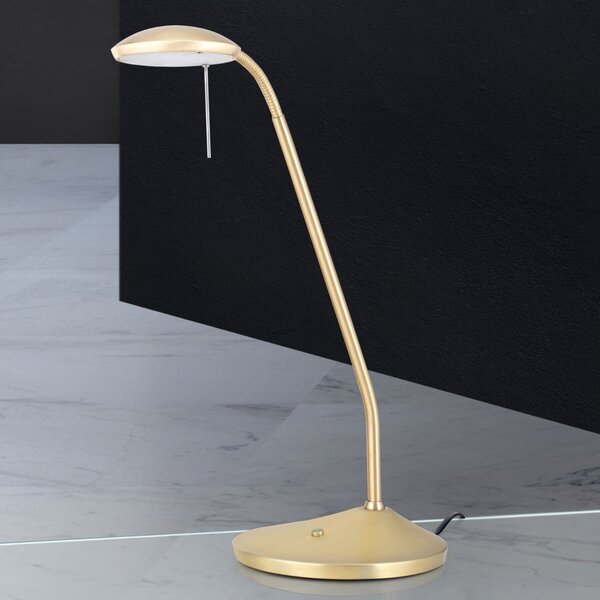 COBRA modern CCT LED asztali lámpa , matt réz, 600lm