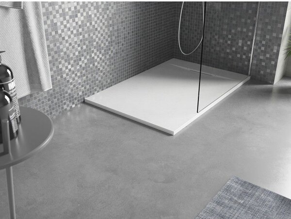 Mexen Otto téglalap alakú zuhanytálca SMC 80 x 70 cm, fehér - 4N107080