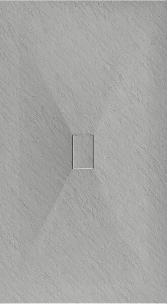 Mexen Hugo téglalap alakú zuhanytálca SMC 200 x 100 cm, szürke - 42611020
