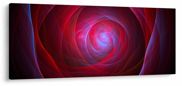 Absztrakt szemek képe (120x50 cm)