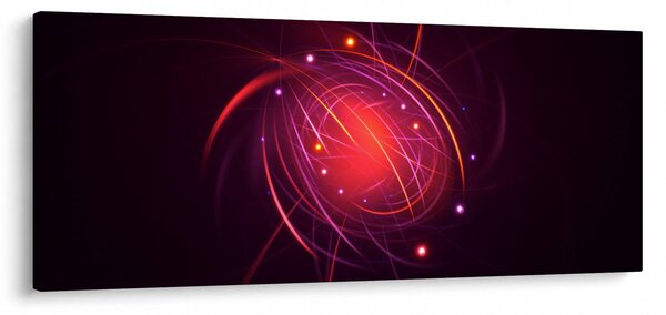 Modern kép absztrakció (120x50 cm)