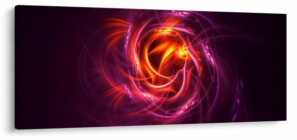 Ragyogó modern absztrakció képe (120x50 cm)