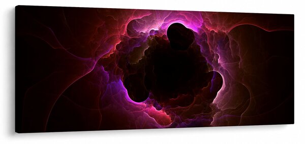 Kép - felhős absztrakció (120x50 cm)